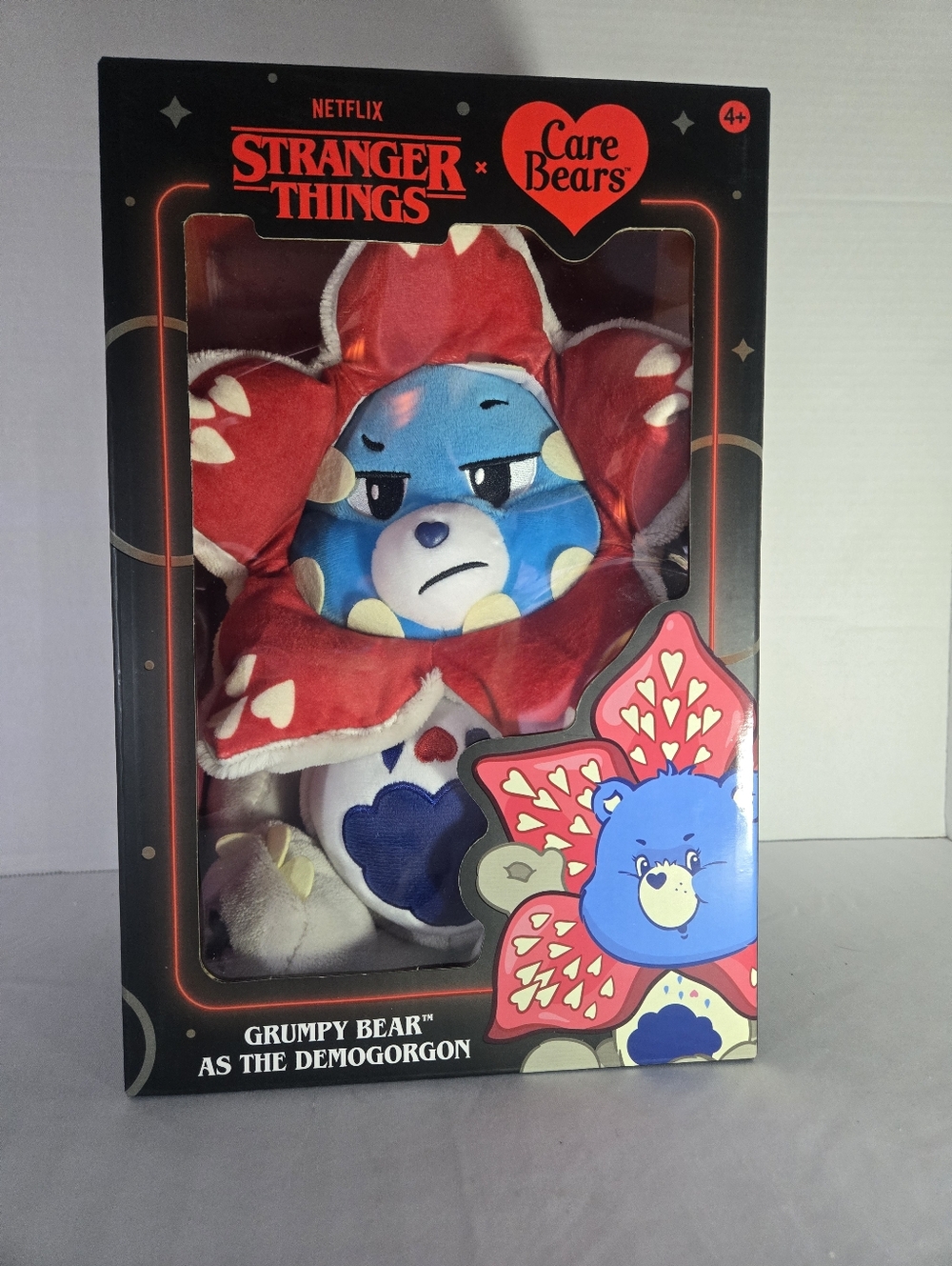 Care Bears Grumpy Bear Demogorgon Plush - Red & Blue